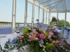 Wedding Flowers Top Table Riviera Hotel Bournemouth Wedding Venue